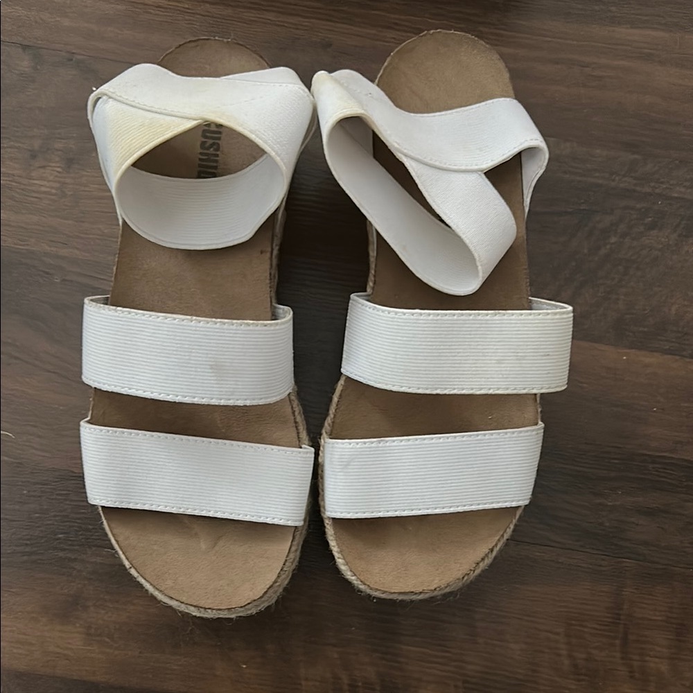 White Sandals